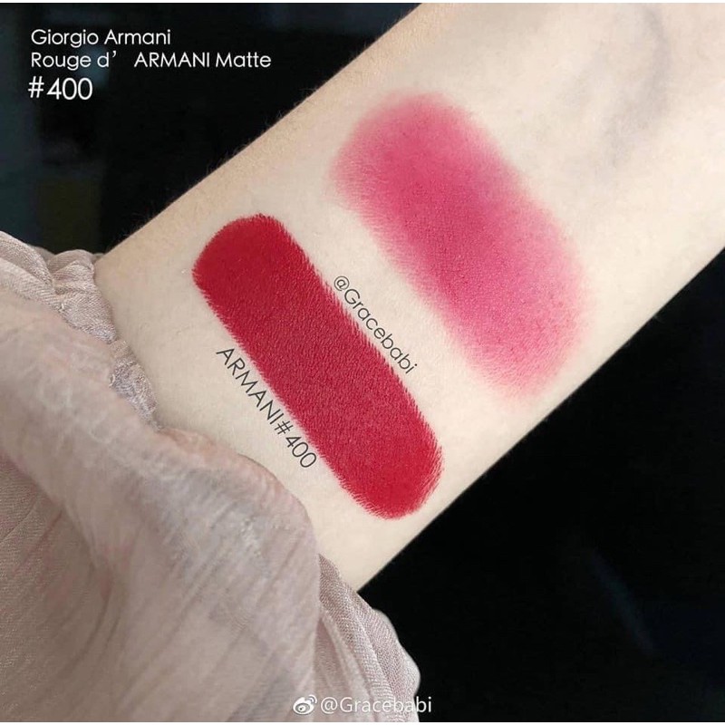 💋𝗦𝗢𝗡 𝗧𝗛𝗢̉𝗜 𝗚𝗜𝗢𝗥𝗚𝗜𝗢 MATTE 𝗔𝗥𝗠𝗔𝗡𝗜 𝟰𝟬𝟬/201/301/401: Đ𝗼̉ 𝗥𝘂𝗯𝘆