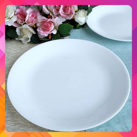 Combo 2 Dĩa Thuỷ Tinh Mỹ Corelle 17cm 106-N-LP Winter Frost White