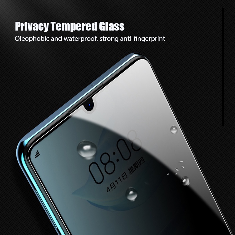 Kính Cường Lực Bảo Vệ Màn Hình Chống Nhìn Trộm Cho OPPO A5s A3s A15 A15s F5 F7 F9 F11 Pro A74 A7 A12e A53 A93 A31 A52 A92