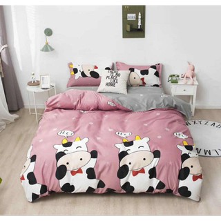 Bộ Chăn Ga Gối Cotton Basic
