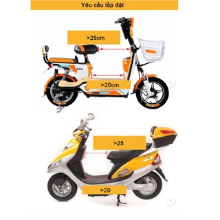 Ghế gấp phía trước xe máy , xe điện