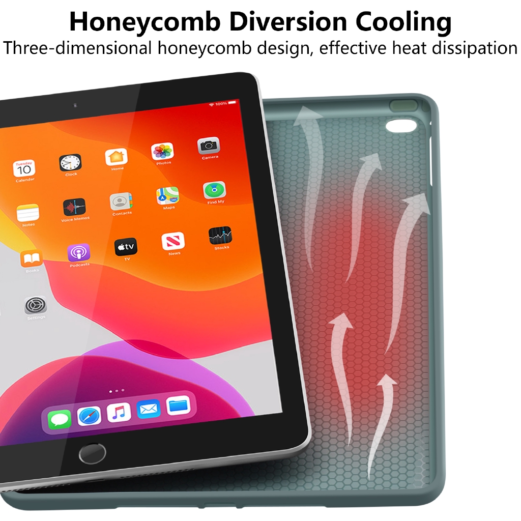 Bao da GOOJODOQ cho iPad Air 2 Air 1 10.2 2019 / Pro 11 2020 / Air 3 10.5 / 9.7 2018 / Funda thế hệ 6/7 / Ipad 2 3 4