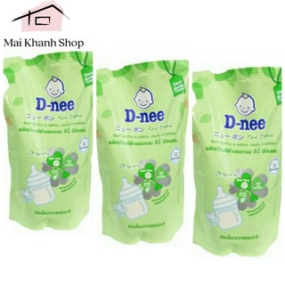 ComBo 2 Túi Rửa Bình Sữa Dnee Thái Lan 600ml/Túi