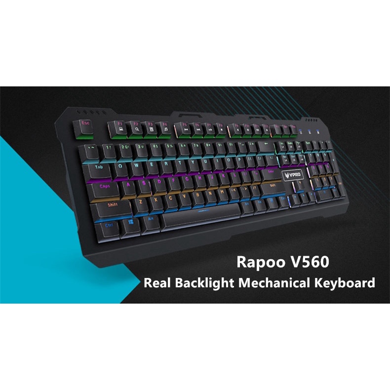 Bàn phím Rapoo V560 Backlit Mechanical Gaming