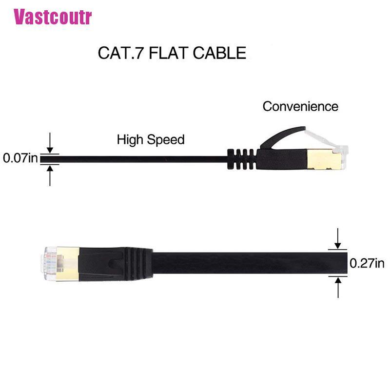 Dây Cáp Nối Mạng Tốc Độ Cao 1-5m Cat7 Sstp Rj45 C4G6