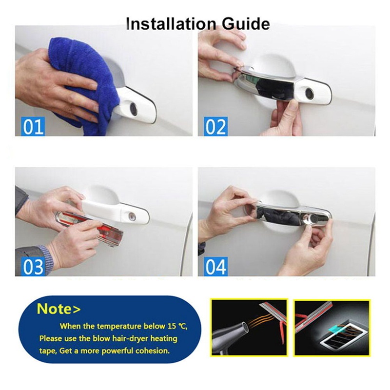 Ốp Bọc Tay Nắm Cửa Xe Hơi Ford Focus Mk2 Mk3 Escape Kuga C-Max S-Max Galaxy Mondeo Mk4 Bằng Chrome