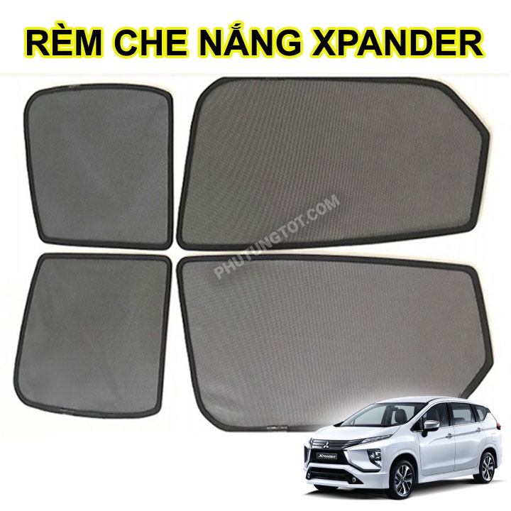 Rèm che nắng ô tô Xpander loại 1 cao cấp chống nóng hiệu quả nam châm theo xe hơi Xpander