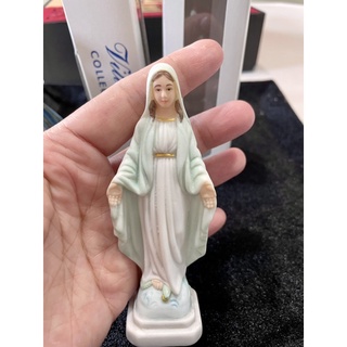 Tượng Mẹ Ban Ơn Màu Poly 10cm