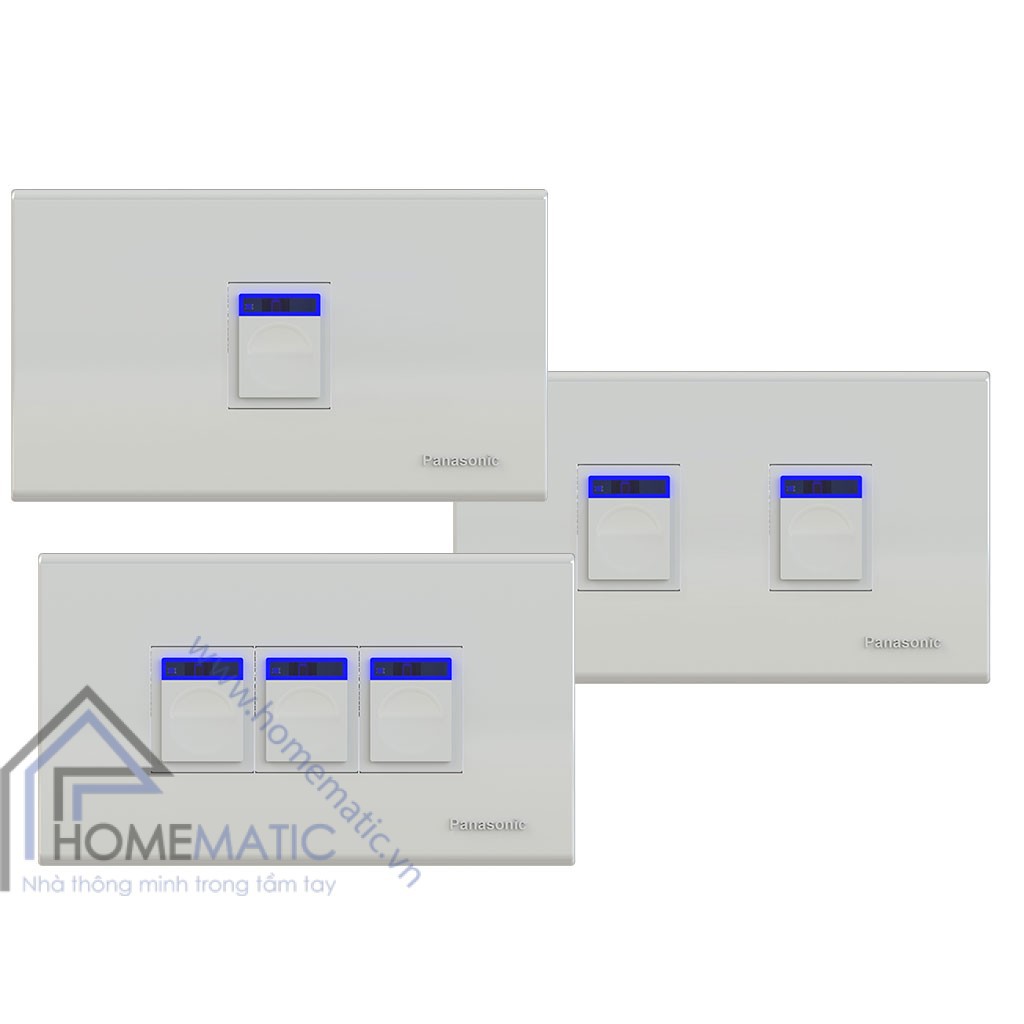 Hạt công tắc PANASONIC full điều khiển từ xa HOMEMATIC HMX -