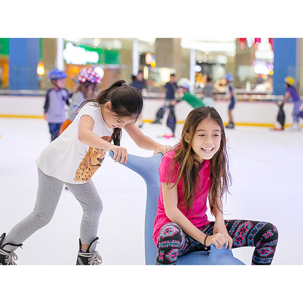 HCM [E-Voucher] Vé vào cửa, Gói thuê giày trượt, Thuê hình hải cẩu tại Sân băng Vincom Ice Rink Landmark 81- T7,CN (TK)