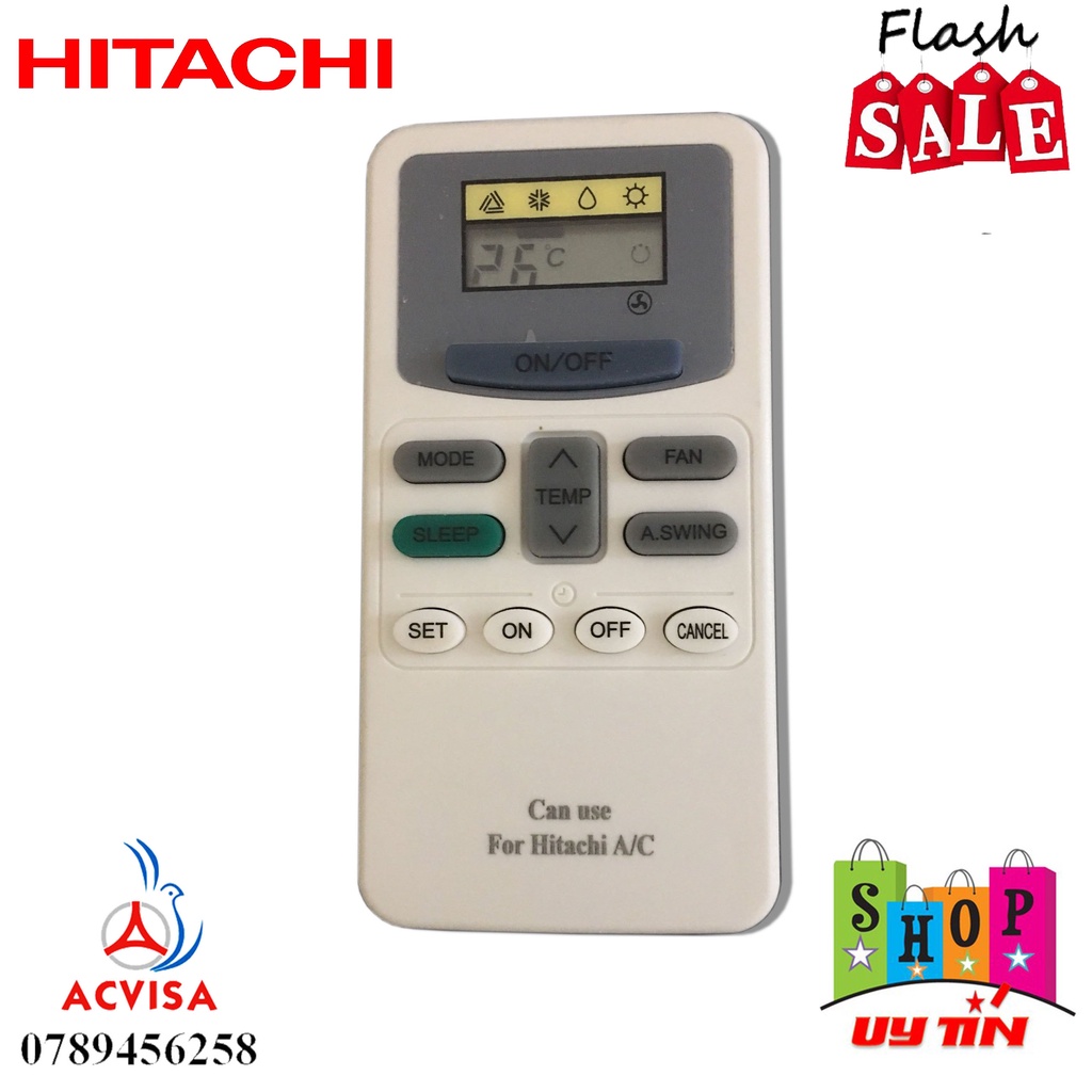 ( REMOTE MÁY LẠNH ) ĐIỀU KHIỂN ĐIỀU HÒA HITACHI