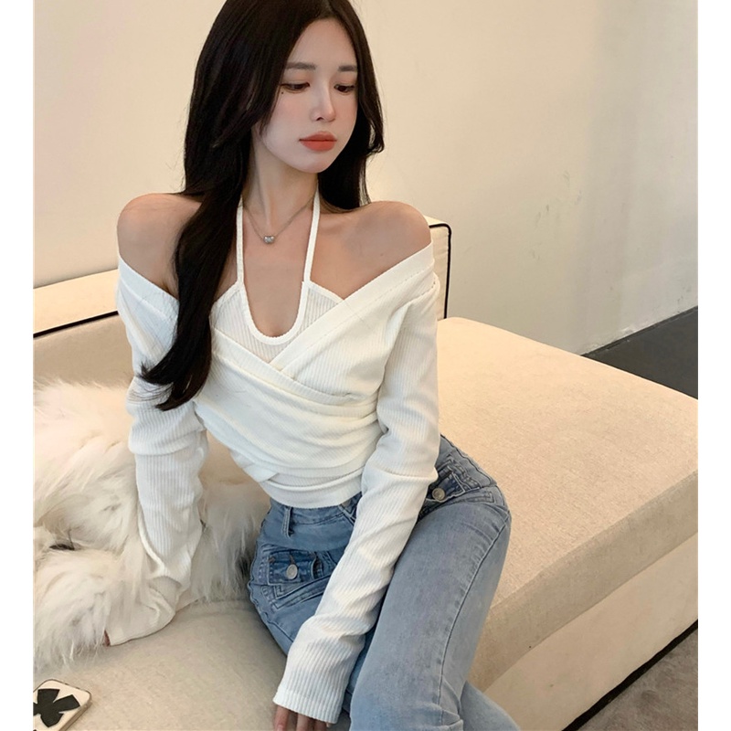 Áo kiểu hở vai thiết kế thời trang sành điệu dành cho nữ