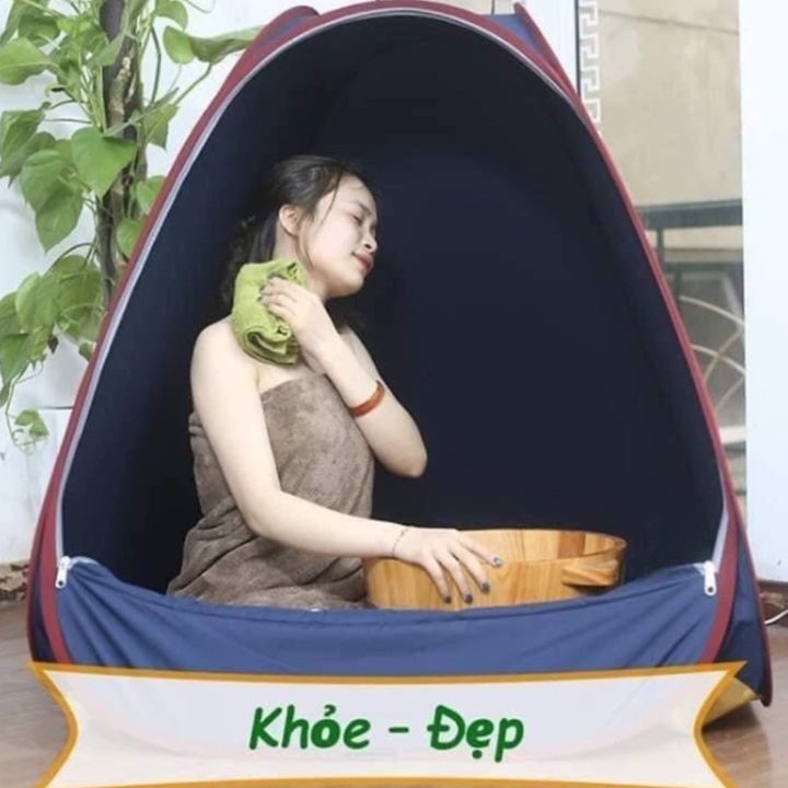 Lều xông hơi tự bung sau sinh loại vải dầy chống thấm nước