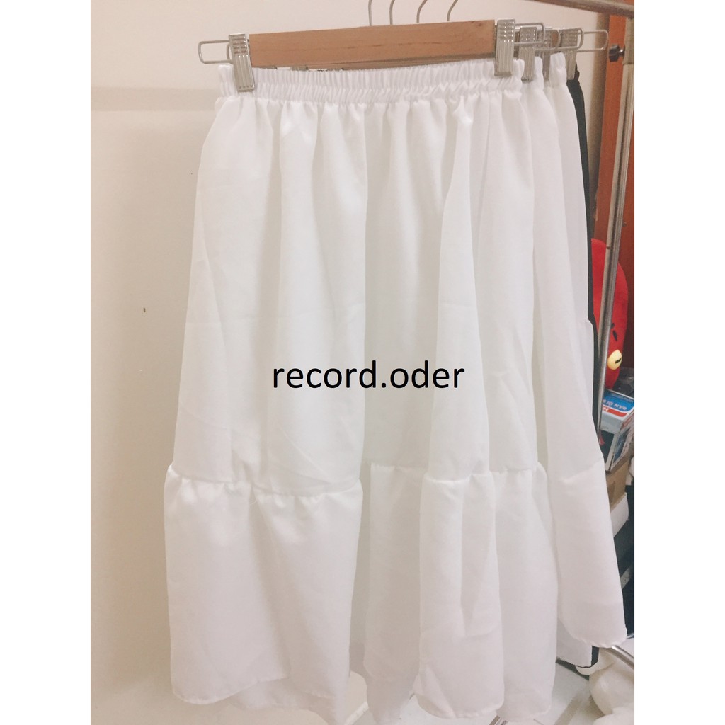 Chân váy tầng ulzzang dáng dài dày dặn có lót trong (ảnh thật) | BigBuy360 - bigbuy360.vn
