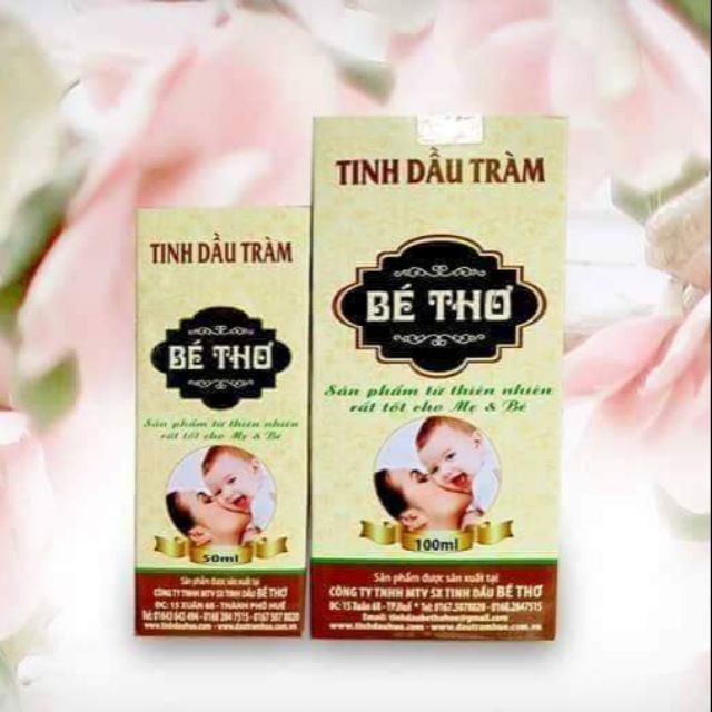 Tinh dầu tràm Bé Thơ