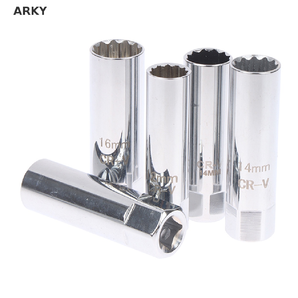 Chìa Vặn Bugi Đánh Lửa Từ Tính 3 / 8 Inch 12 / 14 / 16mm