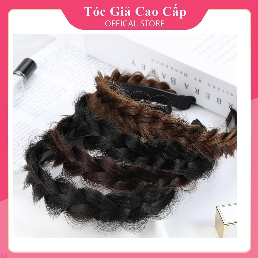 Tóc giả băng đô tóc lơi rối mẫu mới đẹp, đủ màu sắc, TH2205