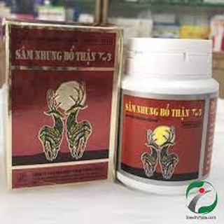 SÂM NHUNG BỔ THẬN TRUNG ƯƠNG 3  hoàn toàn thảo dược bổ thận, cố tinh, tráng dương.