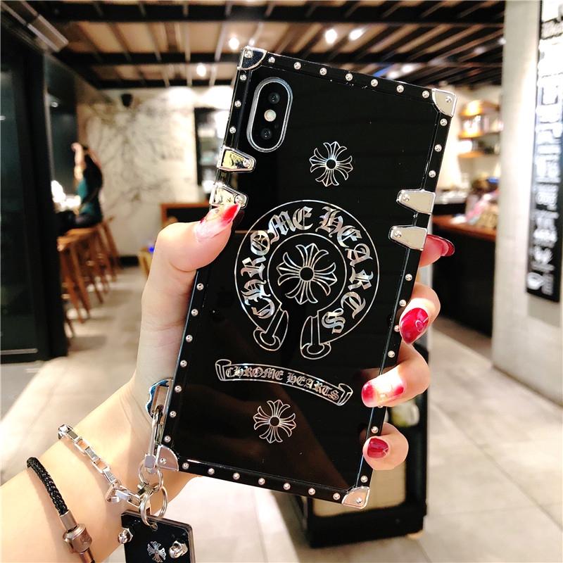 Ốp điện thoại kèm dây đeo thời trang sang trọng cho IPhone 6/6S 6plus/6splus 7/8 7Plus/8Plus X