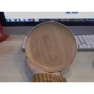 đĩa gỗ , khay gỗ tròn