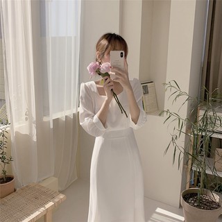 [ Hàng order ] Váy dáng dài ulzzang