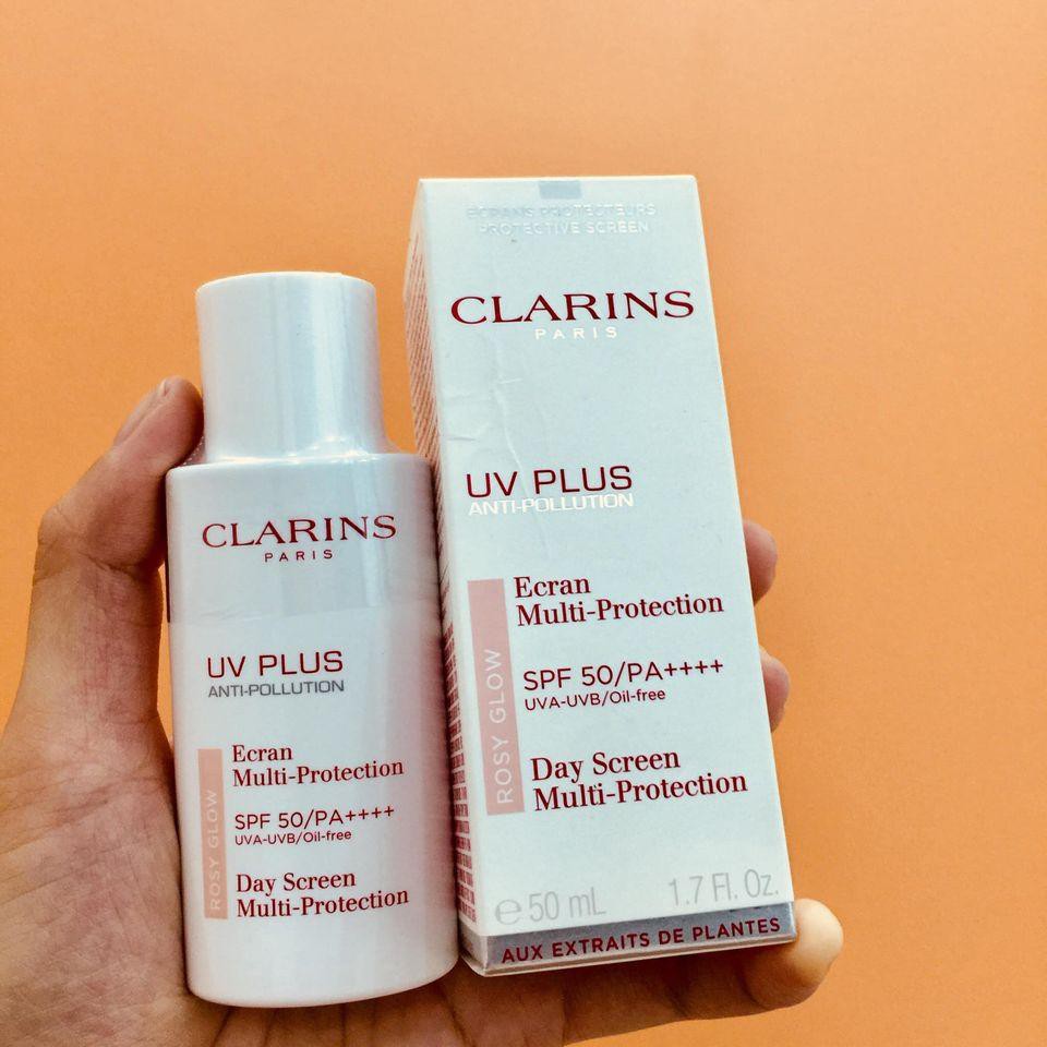 Kem chống nắng Clarins Rosy Glow