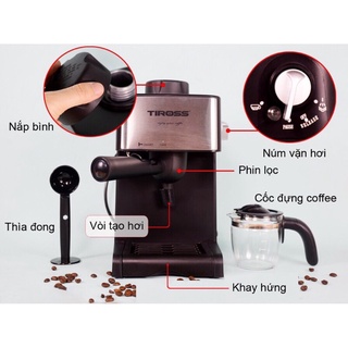 Máy Pha Cà Phê Espresso Tiross TS-621