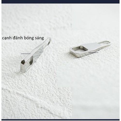 Tay kéo  cho củ khoá dây kéo LV luxury - phụ kiện làm đồ da cao cấp