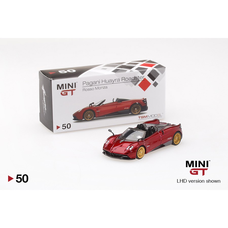 [MINIGT - Pagani Huayra Roadster Arancio Saint Tropez] Xe mô hình cao cấp tỷ lệ 1/64 chính hãng MINI GT