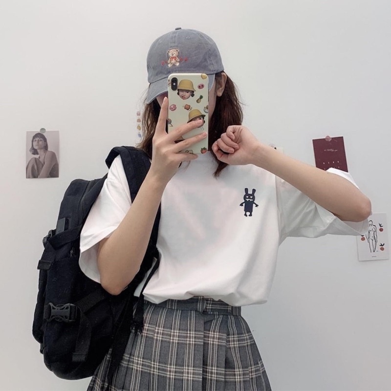 Áo phông form rộng FREESHIP Áo Unisex Form Rộng Freesize Phong Cách Ulzzang Cực Xịn