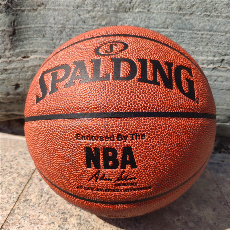 Quả bóng rổ da Spalding NBA - Banh bóng rổ da số 7 - Bóng rổ cho sân outdoor, indoor - Bóng rổ size 7