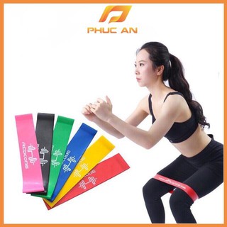 Bộ dây kháng lực miniband tập gym chân mông nam nữ PHUCAN