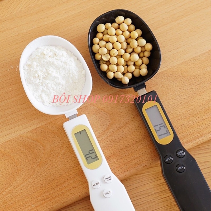 HCM-THÌA MUỖNG CÂN ĐO GIA VỊ ĐIỆN TỬ CHÍNH XÁC 0.1G-500G  DIỆU THƯ SHOP
