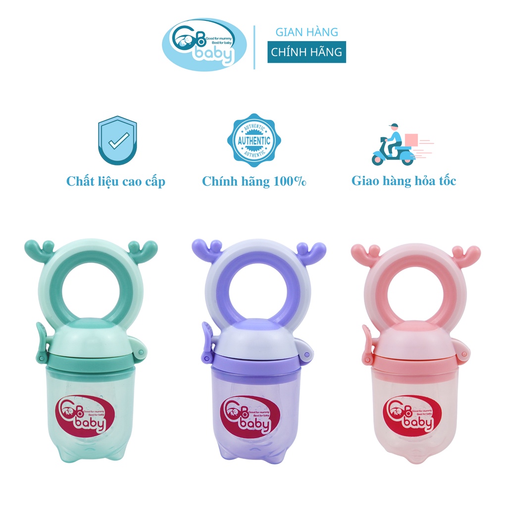 Túi nhai thức ăn chống hóc GB-Baby có tặng kèm núm nhai chính hãng