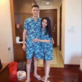 Pizama hoa quả đi biển loại 1