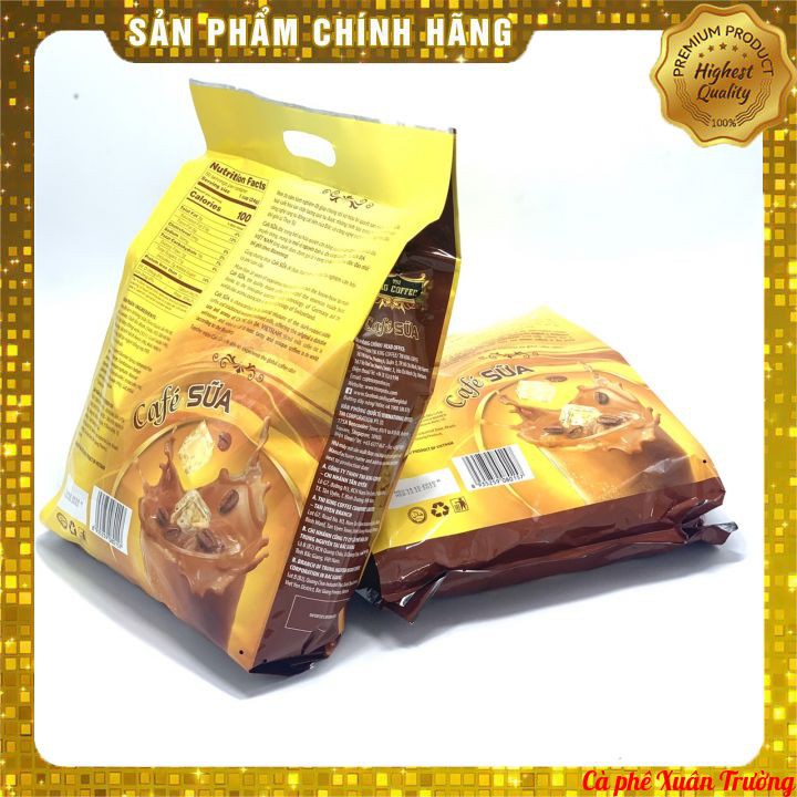 Combo 2 Bịch Café SỮA hòa tan KING COFFEE - Túi 50 gói x 24 g (1,2 Kg) | BigBuy360 - bigbuy360.vn