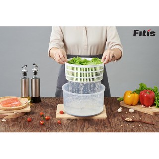 Rổ quay rau Fitis mẫu mới, quay rau tiện dụng hàng chính hãng