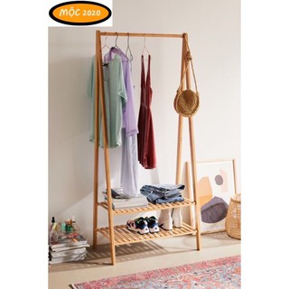 XÀO TREO QUẦN ÁO 2 TẦNG CHỮ A_MỘC 2020_NỘI THẤT LẮP RÁP