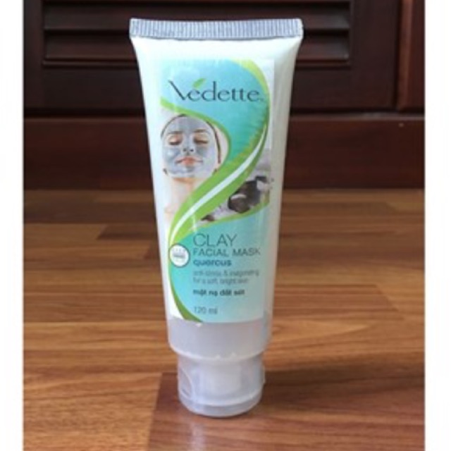 Mặt nạ đất sét Trắng/ đỏ Vedette 120ml