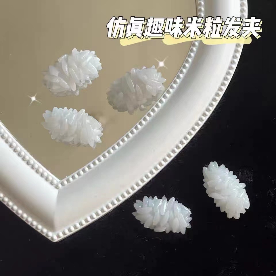 Kẹp Tóc Hình Thức Ăn Khô Sáng Tạo Vui Nhộn