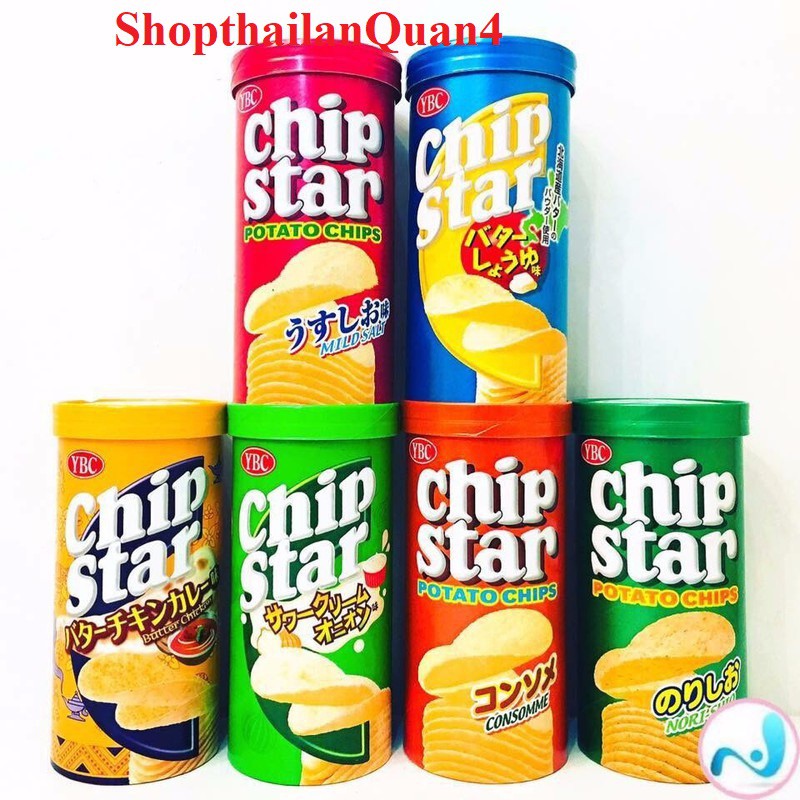 HCM- Snack khoai tây Chip Star YBC 50g