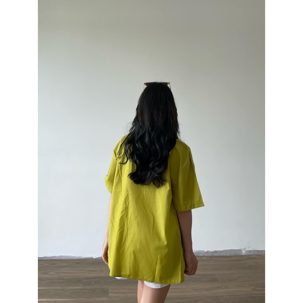 [SẴN/VIDEO] ÁO SƠ MI CỘC TAY NHIỀU MÀU SẮC CHẤT THÔ NẾN SIÊU ĐẸP