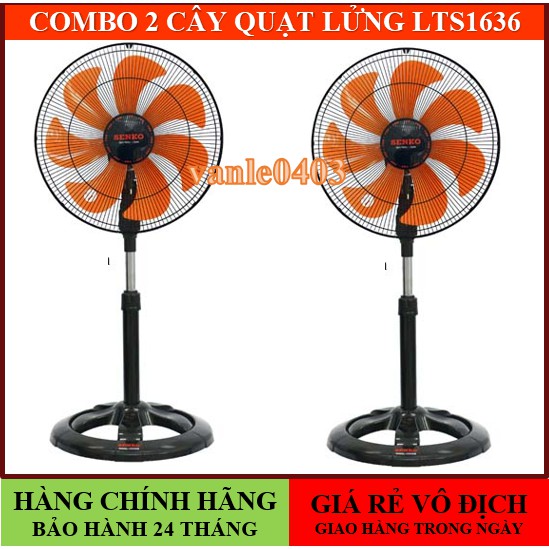 Quạt senkoFREESHIP ĐẶT HÀNG GIAO TRONG 60 PHÚT(COMBO 2 CÂY) Quạt lửng senko thân sắt B4 LTS1636