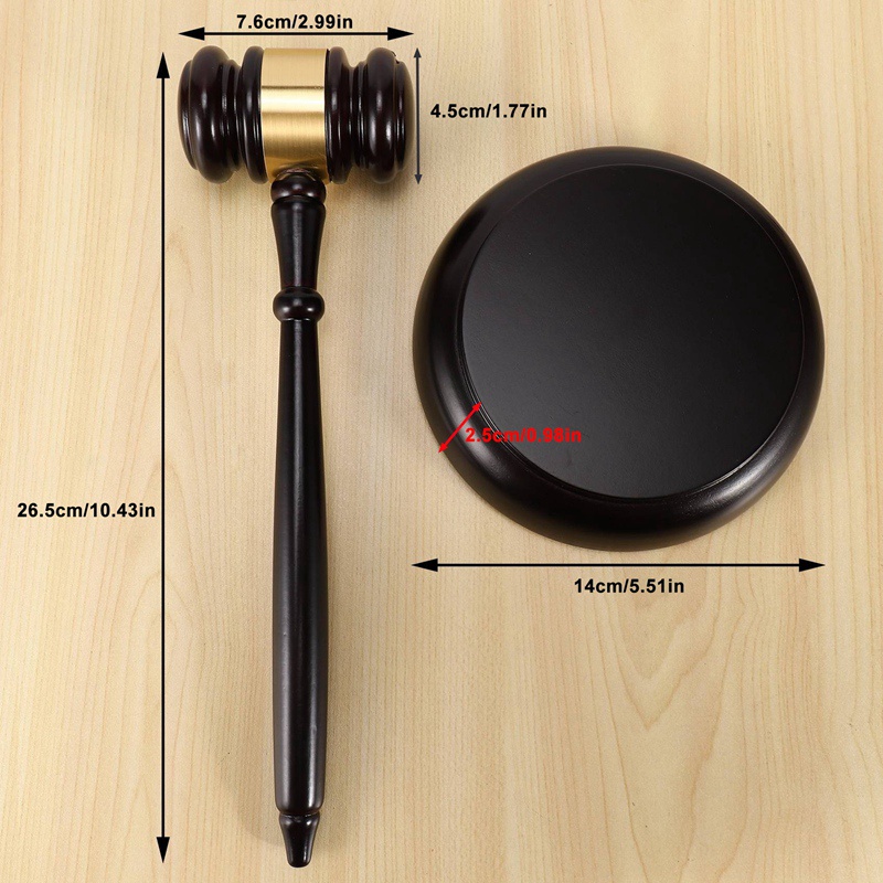 Búa Hút Rốn Bằng Gỗ Có Âm Thanh Cho luật sư Thẩm Phán