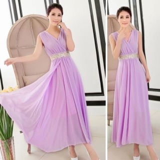 ĐẦM MAXI DỰ TIỆC CAO CẤP CÓ SẴN SIZE M
