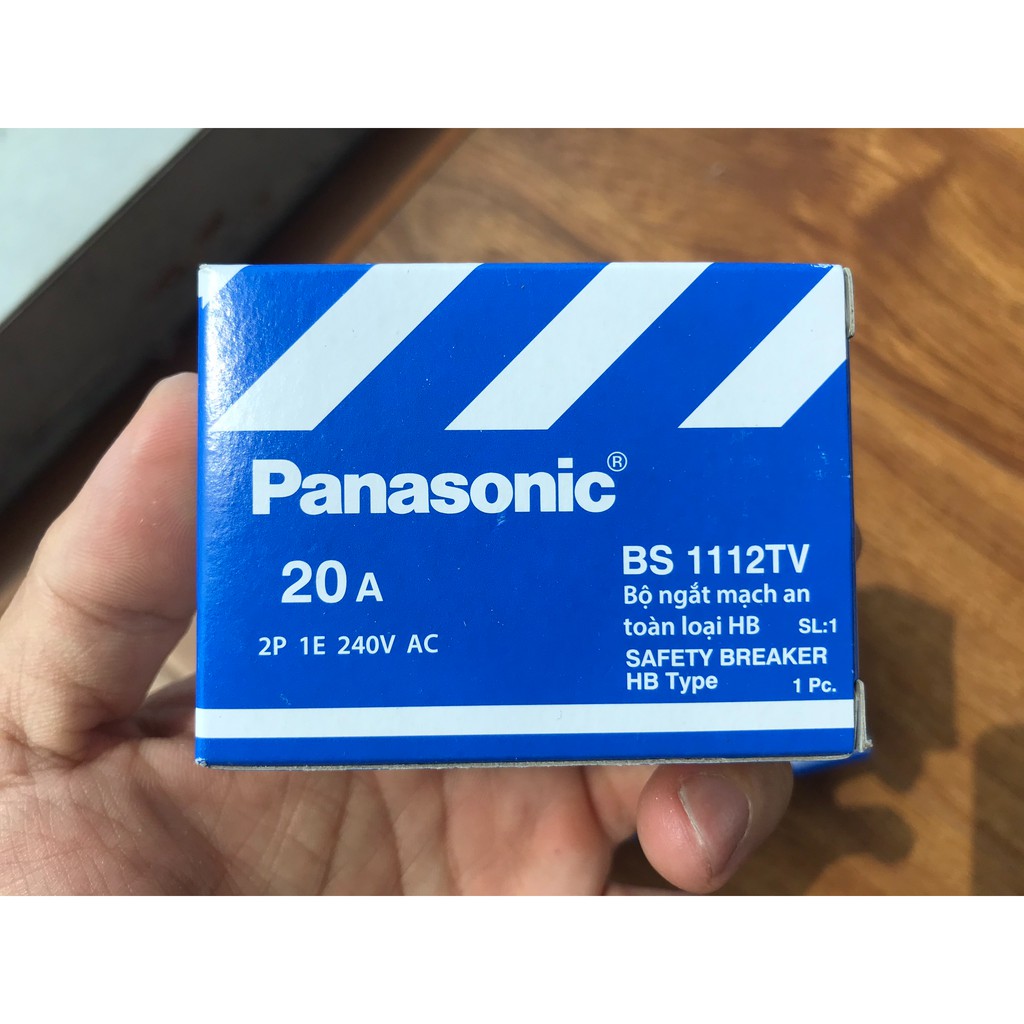 Aptomat Panasonic 2 pha 20A - Dùng Cho Bếp Điện