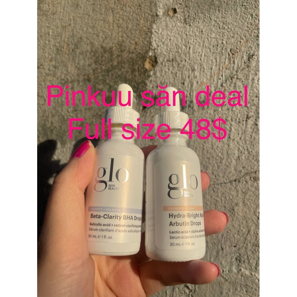 Glo Skin Beauty serum Retinol, BHA, arbutin làm sáng, mịn da 48$ 54$ Boxycharm