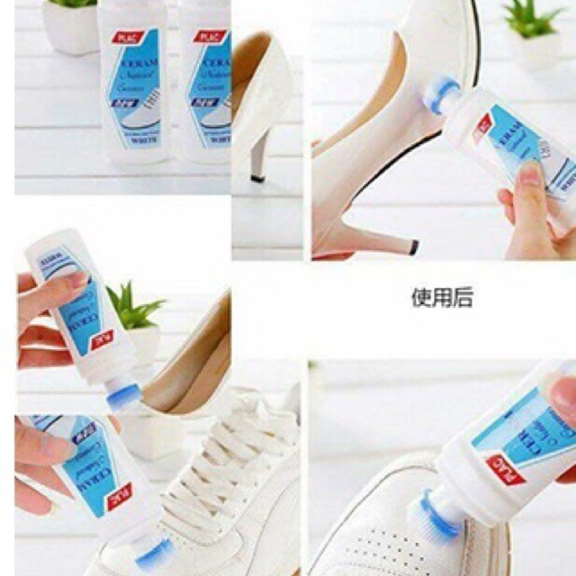 Chai nước lau giày Plac siêu sạch