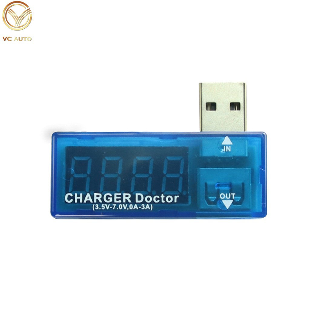 USB đo điện áp chuẩn, test điện thoại, sạc dự phòng, cổng sạc ô tô, xe hơi