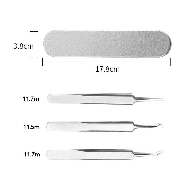 Set 3 Dụng Cụ Nặn Mụn Đầu Đen Chuyên Nghiệp